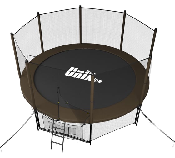 Батут UNIXline Black&Brown 12 ft outside TRUBB12OUT