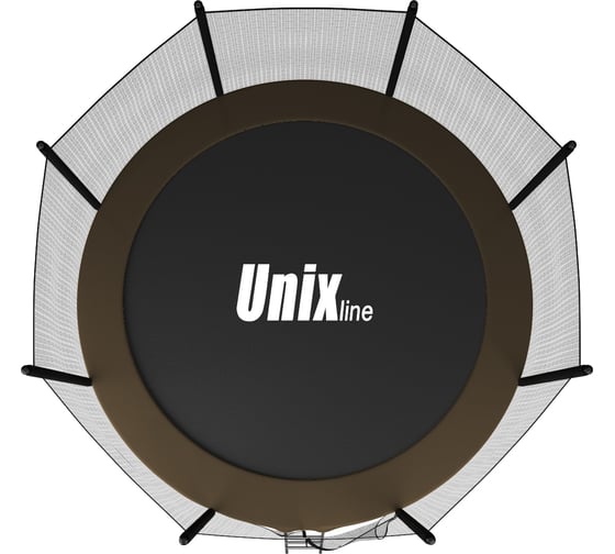 Батут UNIXline Black&Brown 12 ft outside TRUBB12OUT