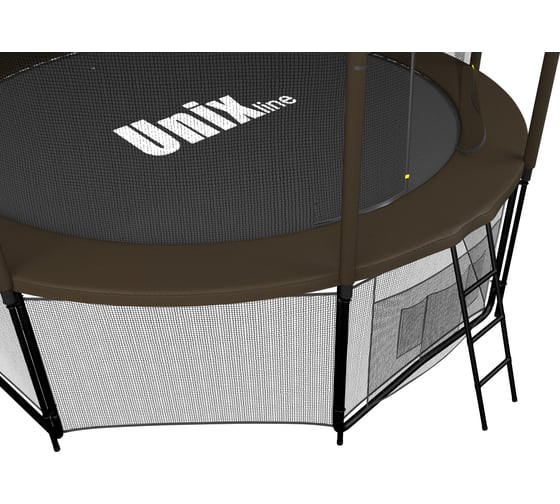 Батут UNIXline Black&Brown 8 ft inside TRUBB8IN