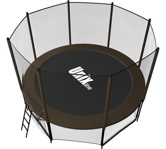 Батут UNIXline Black&Brown 8 ft outside TRUBB8OUT