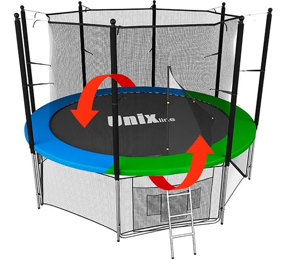 Батут UNIXline Classic 8 ft inside TRUCL8IN