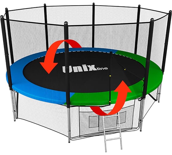 Батут UNIXline Classic 12 ft outside TRUCL12OUT