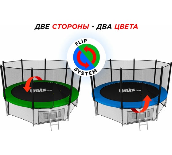 Батут UNIXline Classic 12 ft outside TRUCL12OUT