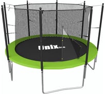 Батут UNIXline Simple 8 ft Green inside TRSI8ING