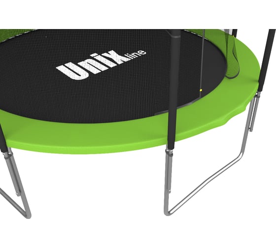 Батут UNIXline Simple 8 ft Green inside TRSI8ING