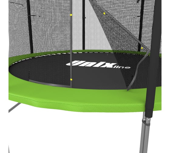 Батут UNIXline Simple 8 ft Green inside TRSI8ING
