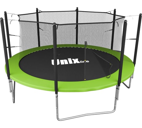 Батут UNIXline Simple 12 ft Green inside TRSI12ING