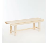 Лавка (наличник) из липы Добропаровъ 140х40х43.5 см 1845924