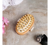 Банная массажная щётка Добропаровъ гладкая 3259301