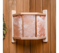 Угловой абажур Добропаровъ с гималайской солью, 29.5x33x13.5 см 4689606