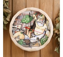 Банные часы Добропаровъ №3 с рисунком 7040208