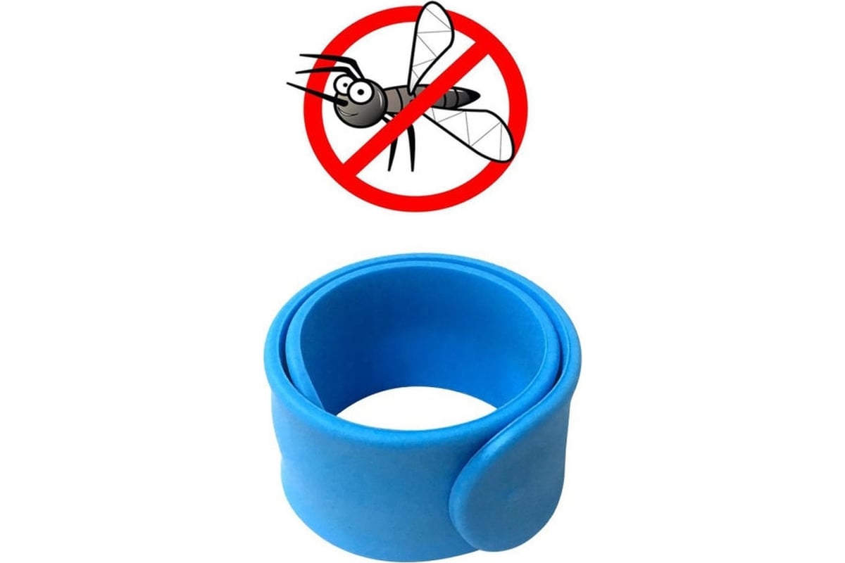 Самозакрывающийся браслет от комаров Beroma синий 07700974 - выгодная ...