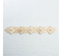 Вешалка Добропаровъ 5 крючков, липа 1350303