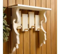 Вешалка Добропаровъ 4 крючка 1635787