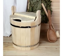 Запарник из липы Добропаровъ 13 л, с крышкой 3415627