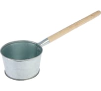 Ковш для бани Добропаровъ нержавеющая сталь, 2 л, 45 см, с деревянной ручкой 1444373