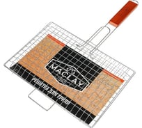 Решетка гриль для мяса и овощей Maclay Premium, средняя, 30x22x3 см 5546420