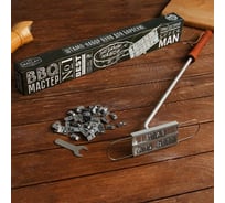 Штамп-набор для барбекю Maclay Super MAN 43.5x8.7 см 5296317