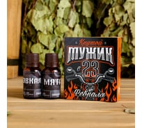 Набор Банная забава Крутой мужик 2 масла, 15 мл 4572640