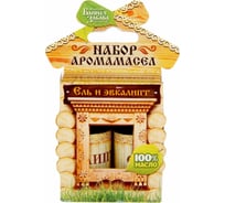 Набор Банная забава Ель и эвкалипт 2 эфирных аромамасла 100%, 15 мл 1320306