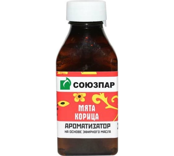 Ароматизатор на основе эфирных масел СОЮЗПАР мята, корица, 100 мл 43638 AM-1 1