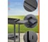 Мангал GRATAR PREMIUM Simple передвижной с подказанником, для дачи SBK 3-60 12
