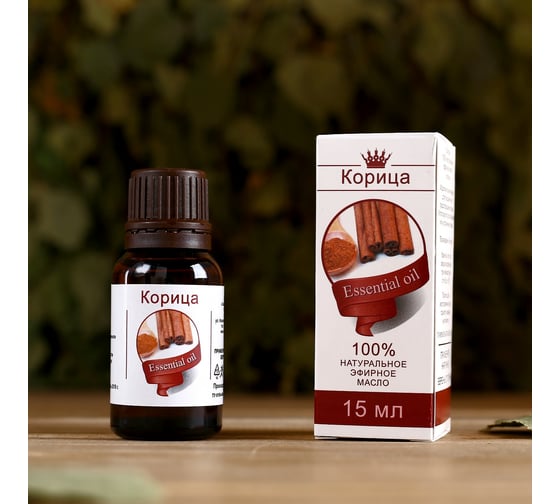 Эфирное масло СИМАЛЕНД Корица 15 мл, флакон-капельница 3716202 1
