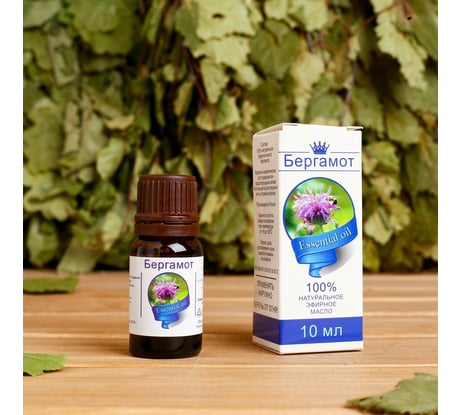 Эфирное масло СИМАЛЕНД Бергамот флакон-капельница, 10 мл 1857673