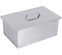 Коптильня СИМАЛЕНД 42x27x17.5 см, нержавеющая сталь 0.8 мм 4223951