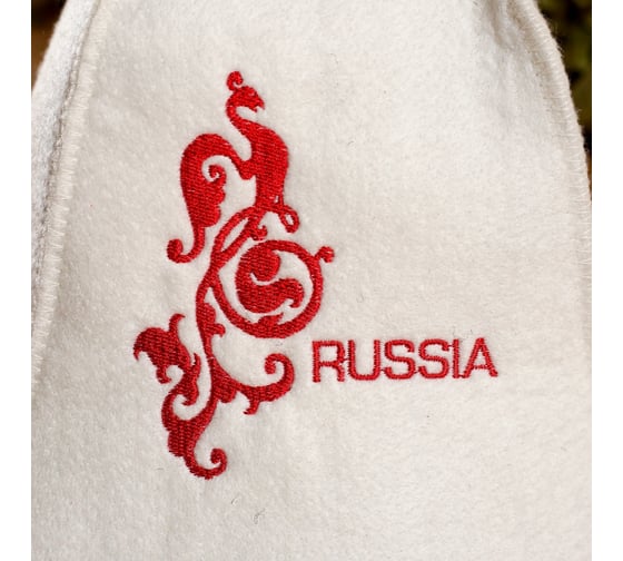 Колпак для бани Добропаровъ Russia, белый 1088554