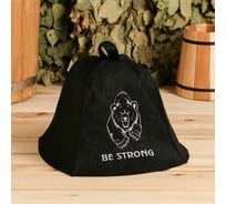 Шапка для бани Добропаровъ Be strong 7088303