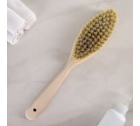 Банная щетка из тампико СИМАЛЕНД щетина кактусовой койры 22 мм, 300x60x16 мм 4410217
