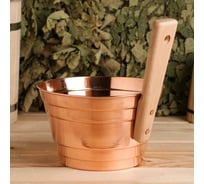 Медный ушат с ручкой СИМАЛЕНД 3 л 1335868