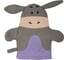 Мочалка для нежной и чувствительной кожи Банные штучки Зверушки soft 23x21 см 41363 19