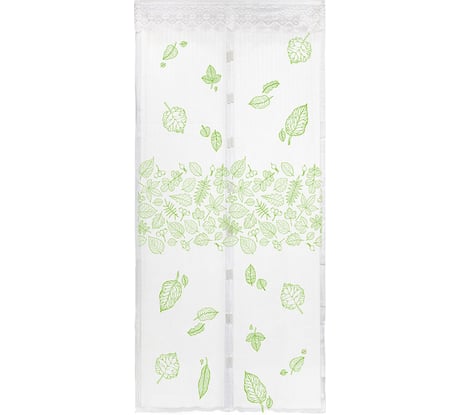 Антимоскитная сетка на магнитах Рыжий кот Капутомоскито 100х210 см, дизайн Листья 103710