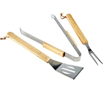 Набор из 3-х предметов для барбекю ЯРОМИР ЯР-807-3 нержавеющая сталь Р1-00003840