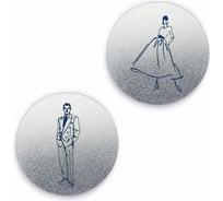 Круглая табличка-пиктограмма GRM Т10 диаметр 83 мм х 1.5 мм, 2 шт. 218000330