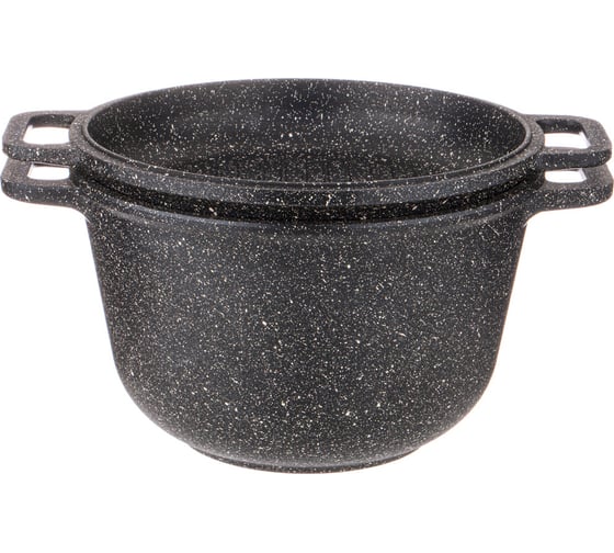 Казан с крышкой гриль Agness MIDNIGHT 5 л 899-240