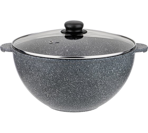 Казан со стеклянной крышкой Agness GRACE 6 л 899-232