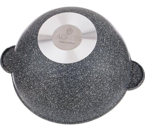 Казан со стеклянной крышкой Agness GRACE 6 л 899-232