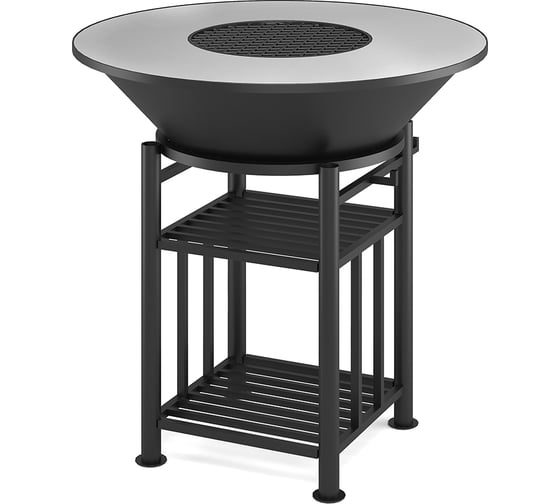 Комплект: чаша, подставка, плита, решетка чугунная 450 мм, крышка Везувий Fantastic Grill диаметр 1000 О-120118