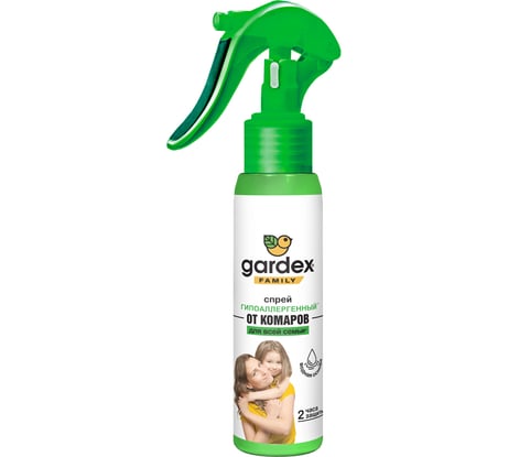 Спрей от комаров для всей семьи Gardex Family 100 мл 195