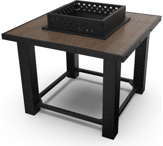 Уличный очаг GRILLUX FireTable 80x80 см ВЗР2399