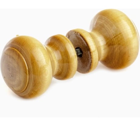 Деревянная ручка-кнопка Ликон Классика лак, светлая 6091