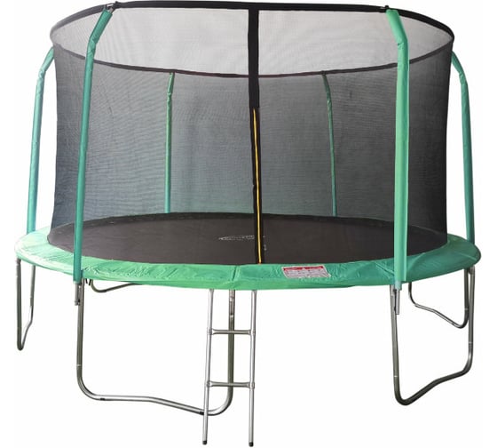Батут с защитной сеткой внутрь и лестницей SportElite 14FT 4.27 м, фиберглас GB102011-14FT 1