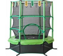 Батут с защитной сеткой внутрь SportElite 4.5FT 1.37 м, салатовый GB30101-4.5FT