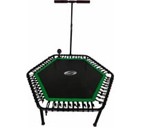 Фитнес-батут с ручкой и компьютером SportElite 135 см FB-1351