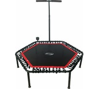 Фитнес-батут с ручкой и компьютером SportElite 135 см FB-1361