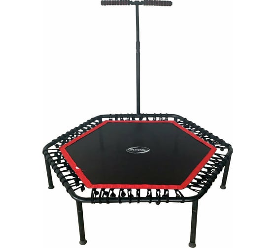 Фитнес-батут с ручкой SportElite 135 см FB-1360