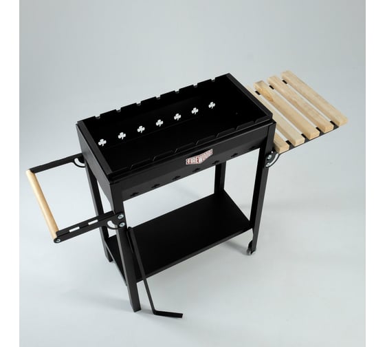 Стационарный мангал СИМАЛЕНД Пикник FIREWOOD 80x115x37 см 6783181